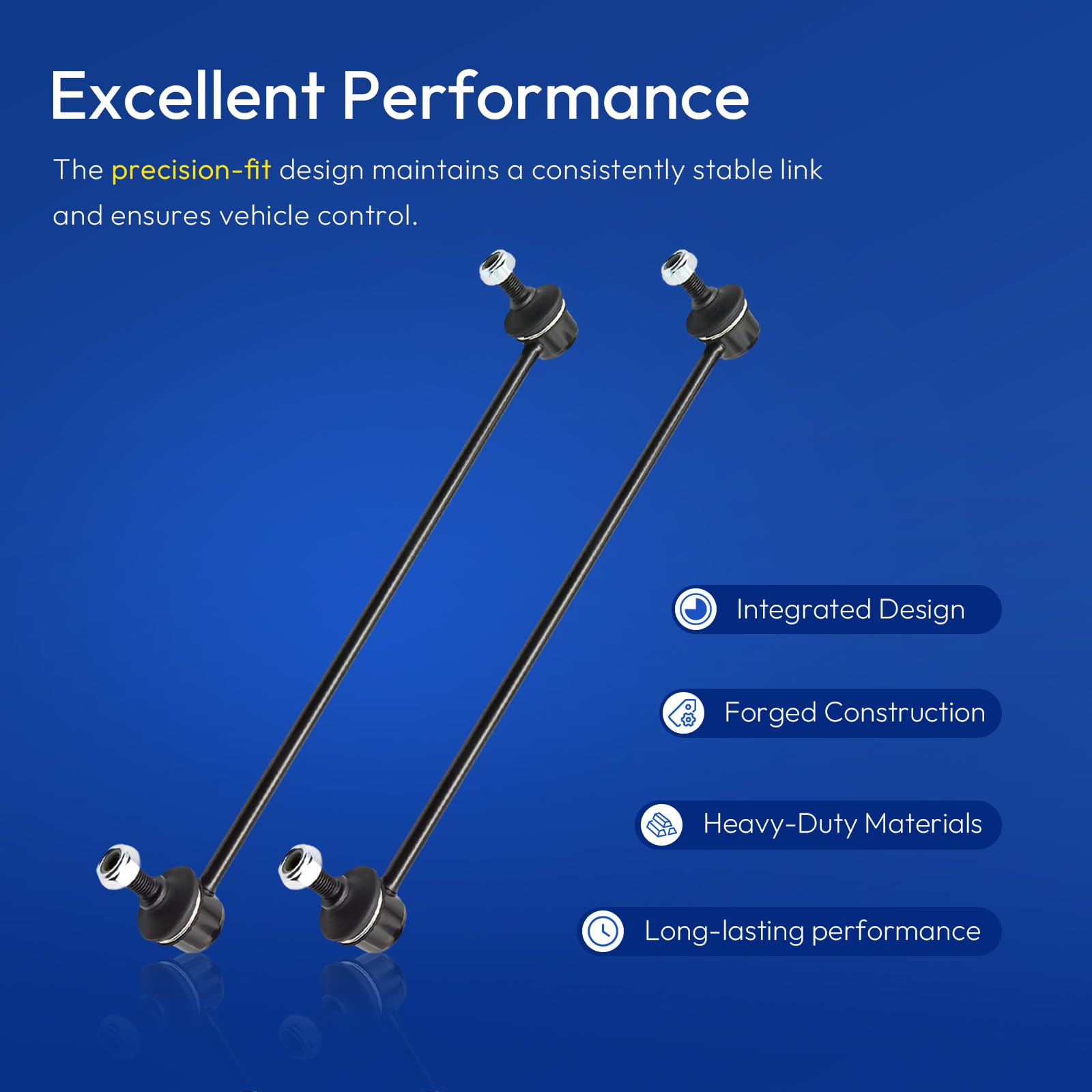 Amazon.com: IZYSS 2PCS K750381 Front Sway Bar End Links for Honda